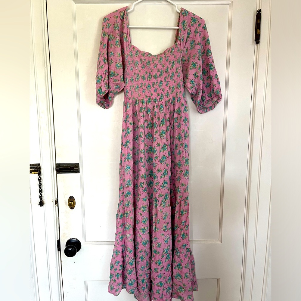 Urban Outfitters Odila strappy back midi dress